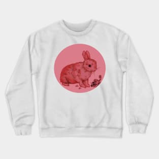 Pink Bunny Crewneck Sweatshirt